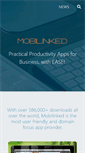 Mobile Screenshot of mobilinked.biz